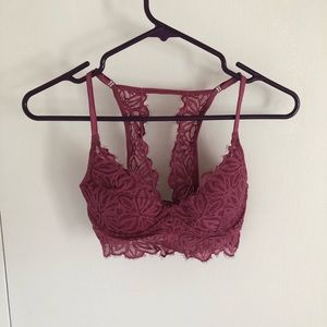 PINK VS Pink Lacy Push-Up Bra